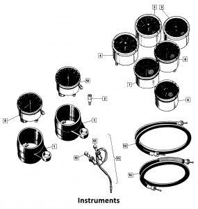 1973-74 Norton Commando Instruments