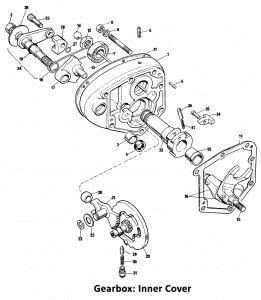 1975 Norton Commando Mk3 Gearbox Inner Cover