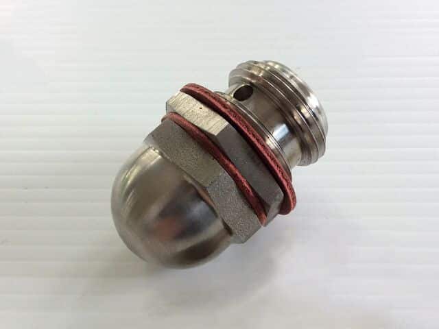 71-3447 Triumph/BSA oil pressure release valve stainless steel - Classic Bike Spares