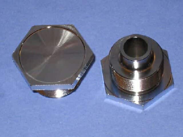 Top fork nut, with recess, Triumph/BSA - Classic Bike Spares