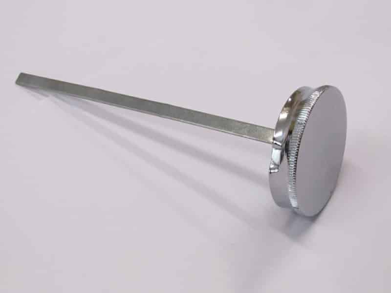 82-9659 Triumph BSA chrome plated oil tank cap with dipstick - Classic Bike Spares