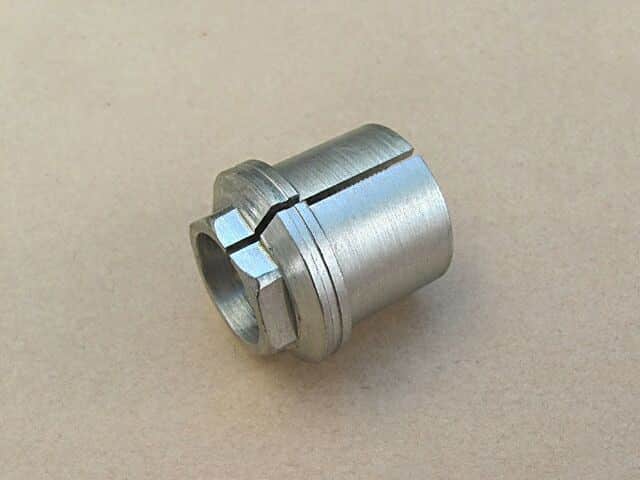 97-2108 Triumph steering stem nut, with damper hole, 1967-71 - Classic Bike Spares