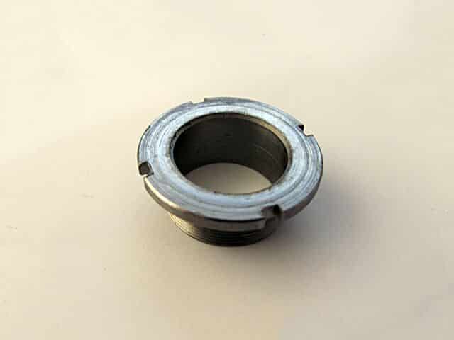 97-2091 Triumph BSA bottom fork stancion nut for shuttle valve type forks - Classic Bike Spares