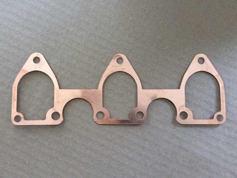 70-8773 Triumph BSA Triples rocker box base gasket, copper - Classic Bike Spares