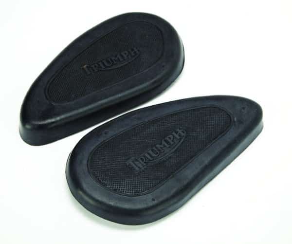 82-2551/2 Triumph knee grips, screw-on type - Classic Bike Spares