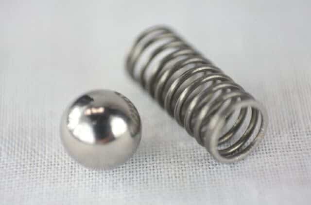 67-1496 BSA oil pressure release valve ball & spring - Classic Bike Spares