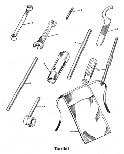 T140 Triumph 750 Toolkit