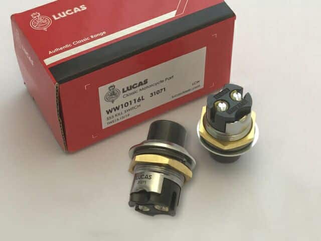 31071 Lucas SS5 kill switch 12V, Triumph BSA - Classic Bike Spares