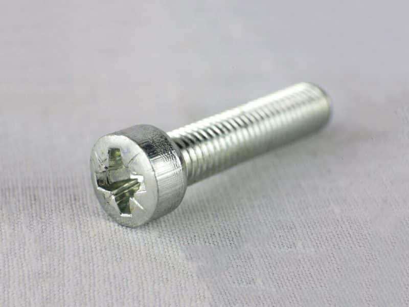703801 pozi cover screw 1/4 CEI x 1-1/8 - Classic Bike Spares