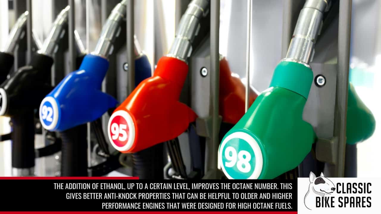 ethanol fuels improve octane number