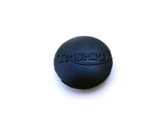 83-3068 Triumph T120 petrol tank grommet with logo 1971-72 - Classic Bike Spares