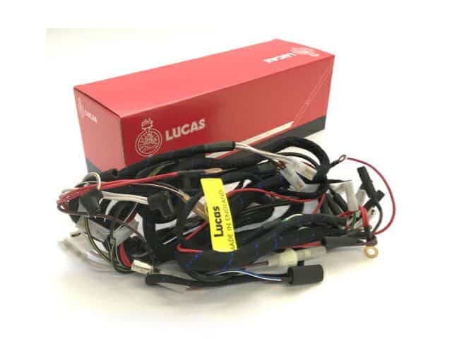 54961593 Lucas Triumph T140 main wiring harness 1973-75 - Classic Bike Spares