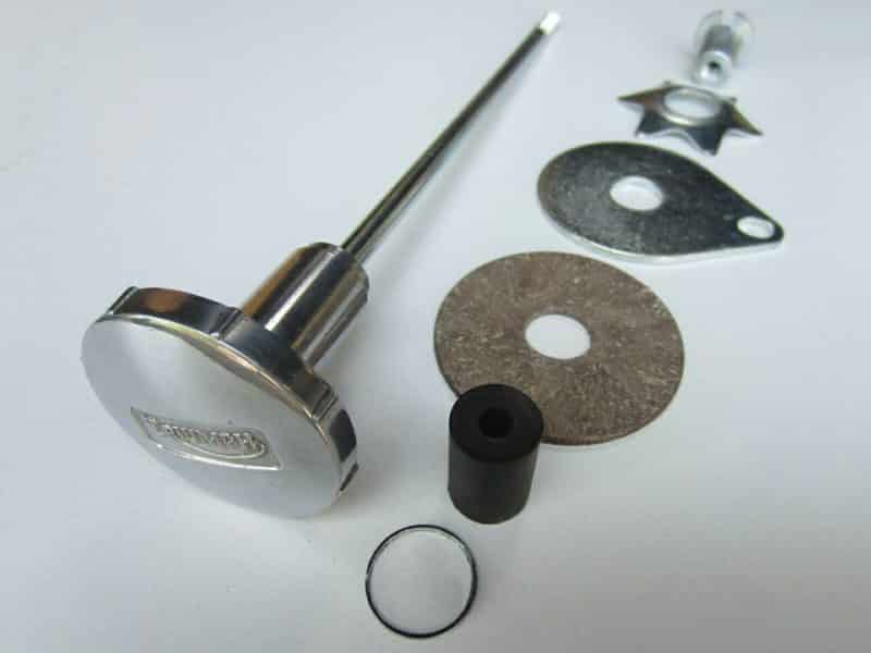 971142A Triumph T100 T120 steering damper assembly 1966-70 - Classic Bike Spares