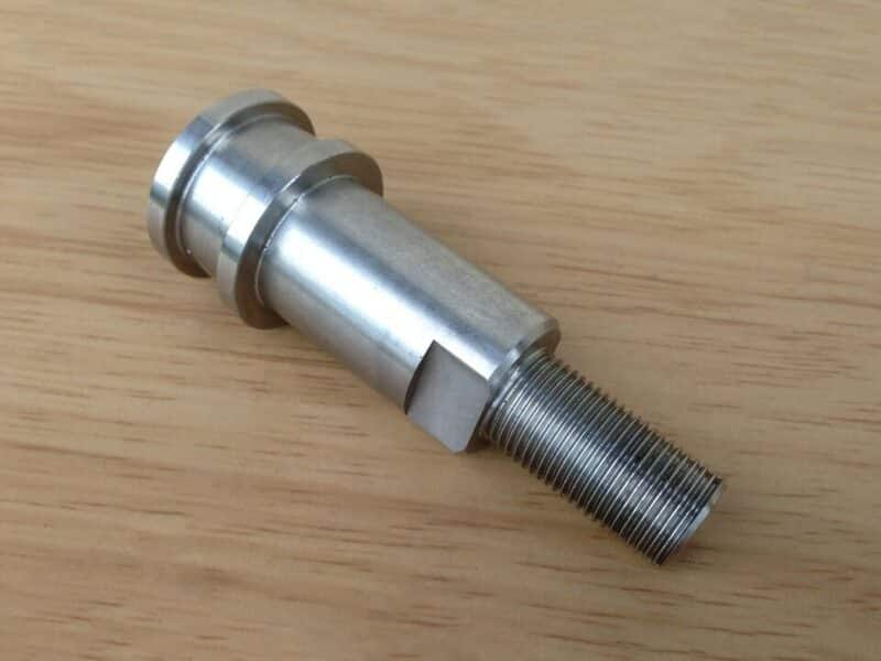 67-6030 BSA A and B group rear wheel half spindle, swing arm QD hub - Classic Bike Spares