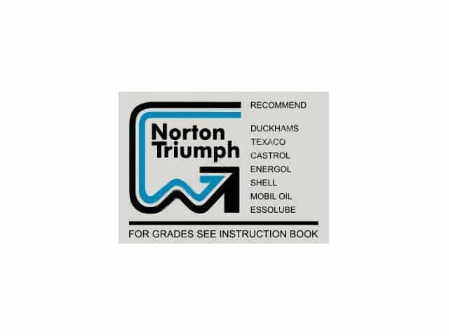 Norton Triumph brake fluid recommendations transfer - Classic Bike Spares