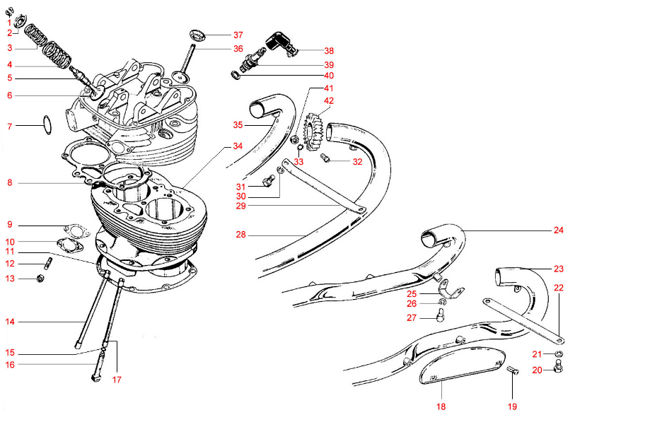 BSA A65 1970 cylinder barrel- Classic bike Spares