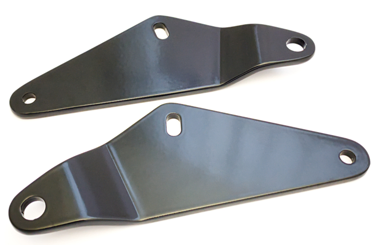 837021/2 Triumph T140 muffler mounting bracket 1975-1979 on - Classic Bike Spares