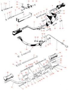 Engine Fittings & Footrest