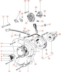 Timing Cover & Contact Breaker