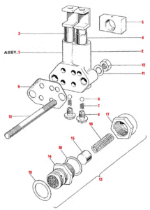 1978–79 Triumph 750 Twins Oil Pump & Release Valve