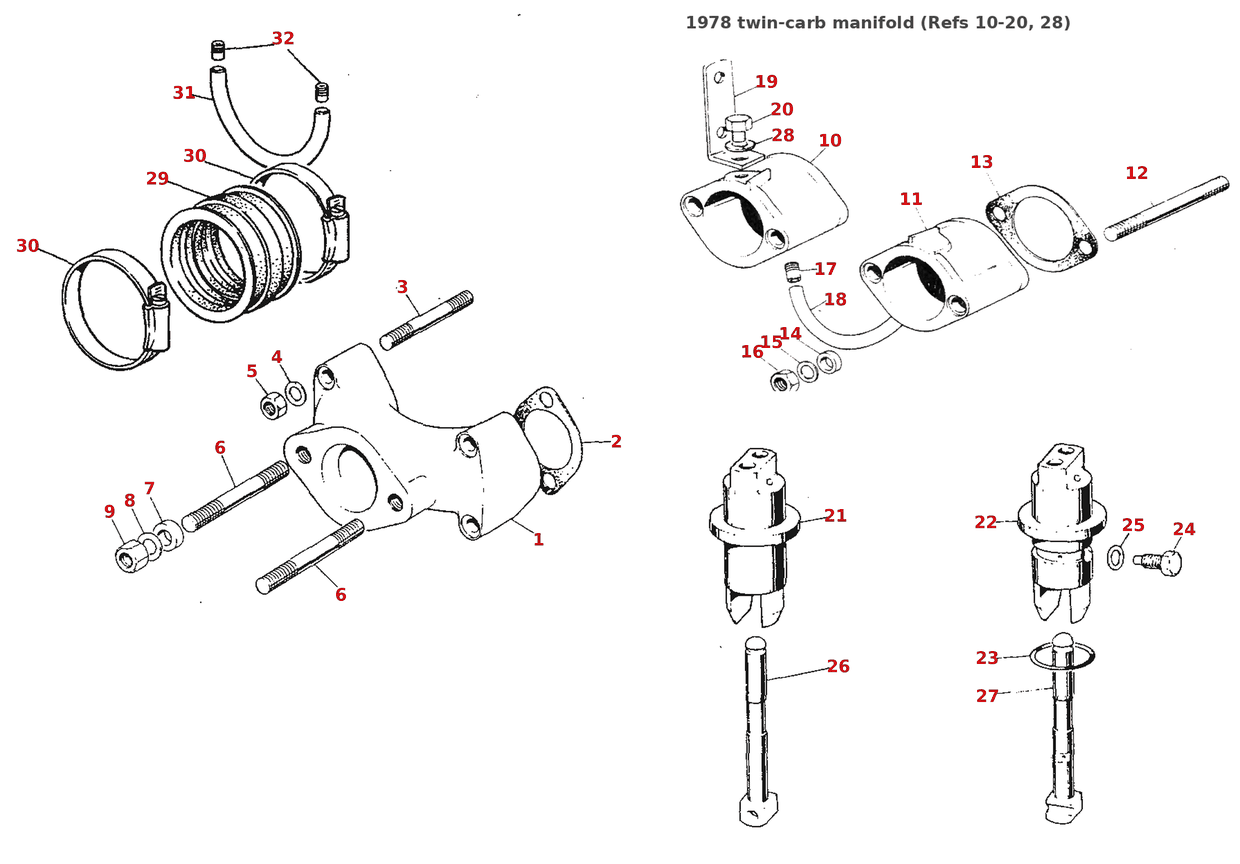 1978–80 Triumph 750 Twins Manifold & Tappets &raquo;