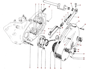 1979–82 Triumph 750 Twins Chaincase & Chains