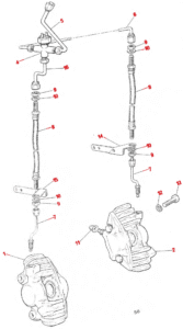 1982 Triumph 750 Twins Front Brake – Twin Disc’s
