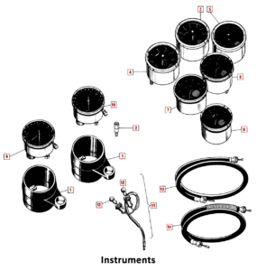 1973-74 Norton Commando Instruments