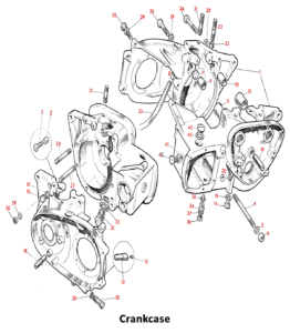 1964 Triumph 650 Twins Crankcase
