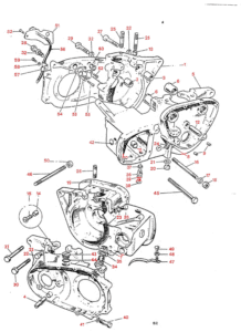 1971 Triumph 650 Twins Crankcase